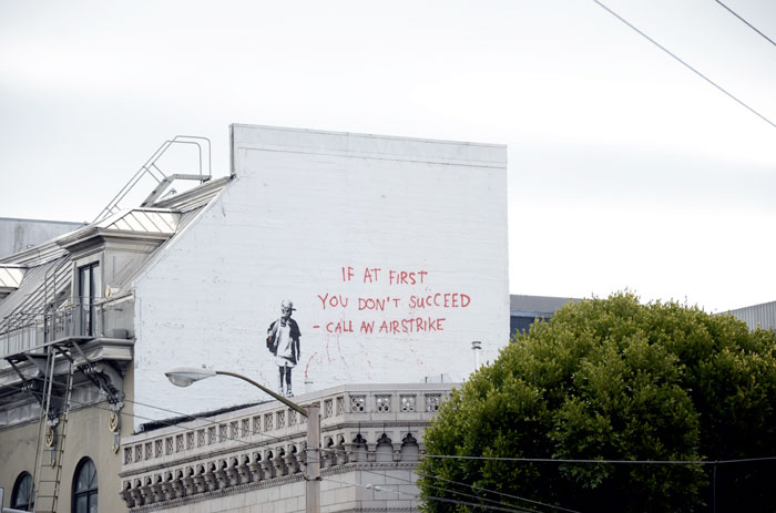 USA and one Bansky